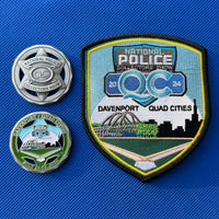 2004 National Police Collector Show Patch & Coin