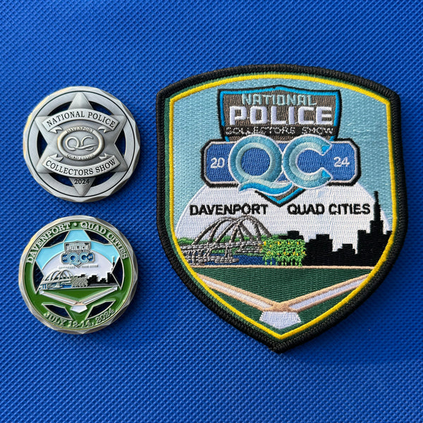 2004 National Police Collector Show Patch & Coin