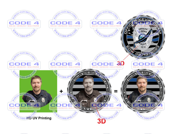 Officer Cram Memorial Coin PRE ORDER